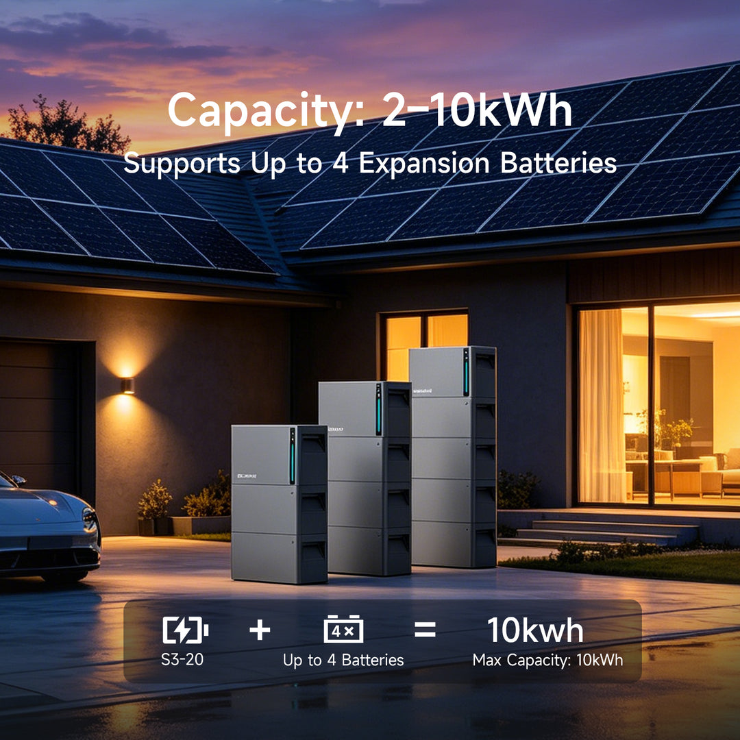 Elecway Modulares Stapelbares Energiespeichersystem | 2-10kWh